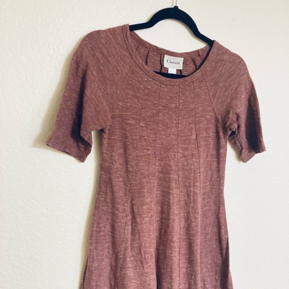✨Ganni purple swing dress, lightweight mini dress - Picture 4 of 11